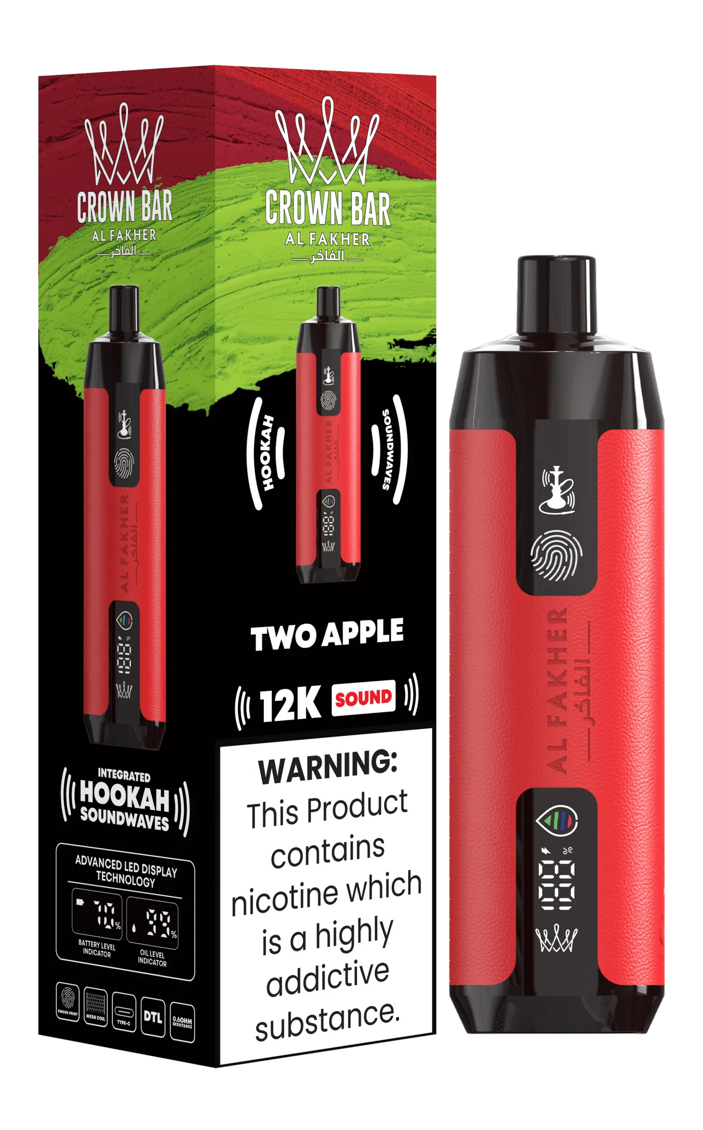 Al Fakher Crown Bar 12K