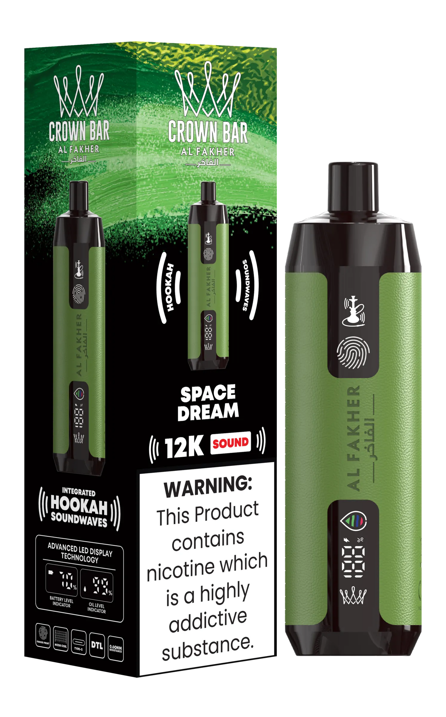 Al Fakher Crown Bar 12K