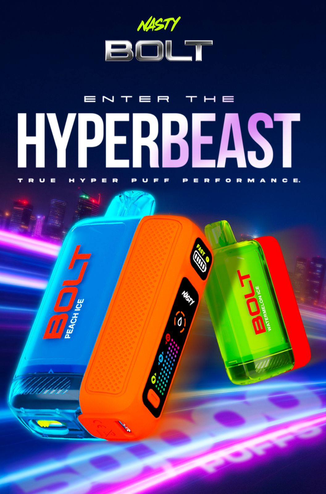 NASTY BOLT HYPERBEAST 50000