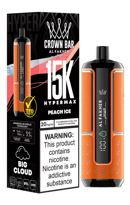 Al Fakher Crown Bar Hypermax 15K