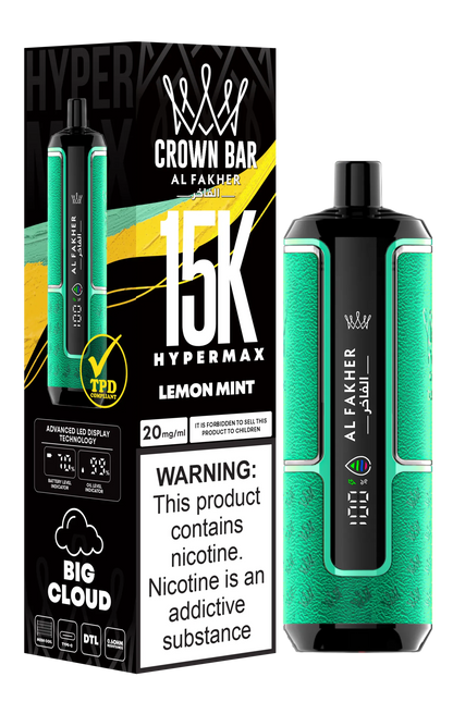 Al Fakher Crown Bar Hypermax 15K