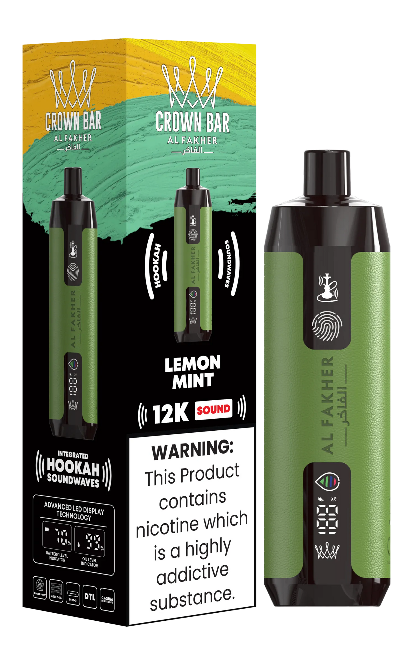Al Fakher Crown Bar 12K